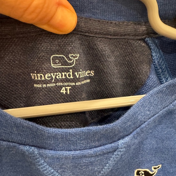 Vineyard Vines Blue Crewneck with Logo - Picture 3 of 3